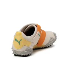 Leder Sneaker*Puma Ur Mostro Communication Warm White / Light Straw