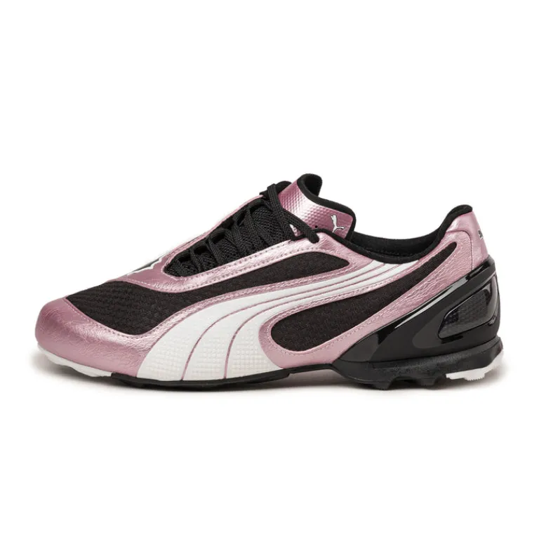 Leder Sneaker*Puma V-S1 Metallic Puma Black / Poised Pink