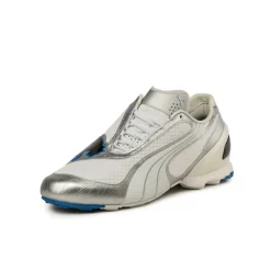 Leder Sneaker|Weiße Sneaker*Puma V-S1 Metallic Puma White / Puma Silver