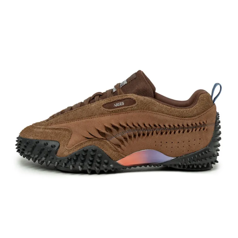 Leder Sneaker*Puma x Aries Mostro Craft Mahogany / Teak