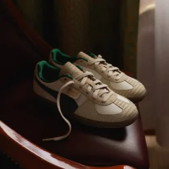 Leder Sneaker|Terrace Casual Sneaker*Puma x Asphaltgold Palermo *Sedia* Alpine Snow / Mineral Grey