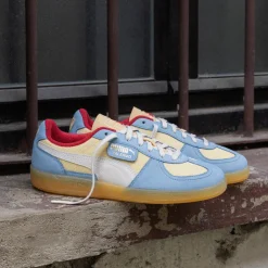 Leder Sneaker|Terrace Casual Sneaker*Puma x Asphaltgold Palermo *Scopa* Chamomile / Zen Blue