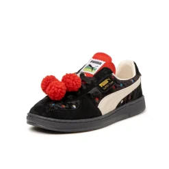 Leder Sneaker|Terrace Casual Sneaker*Puma x Black Forest Super Team Velvet *Bollenhut* Puma Black / For All Time Red