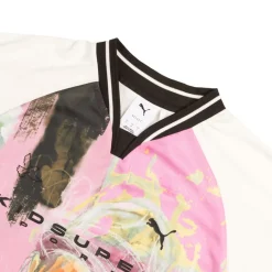 T-Shirts*Puma x KidSuper Graphic Jersey Warm White