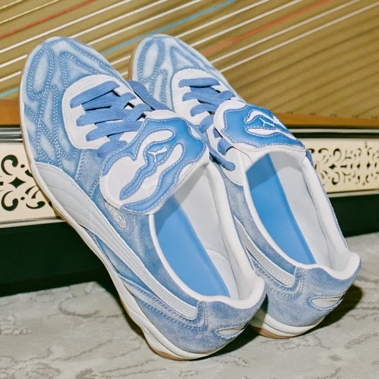 Leder Sneaker|Terrace Casual Sneaker*Puma x Kidsuper King Indoor Dart Blue / Gray Fog