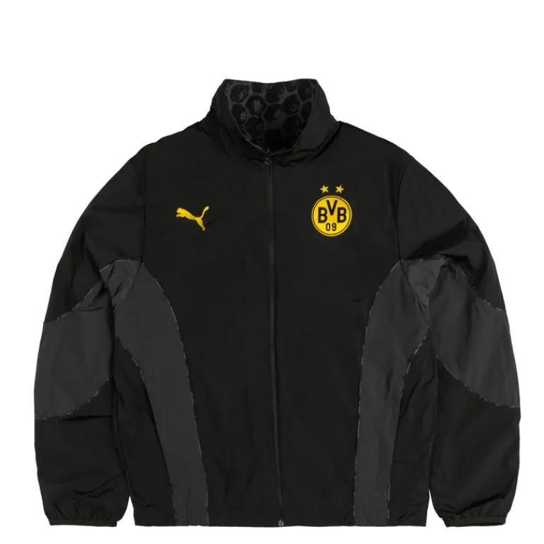 Jacken*Puma x KidSuper Studios Borussia Dortmund Reversible Jacket Puma Black / Faster Yellow