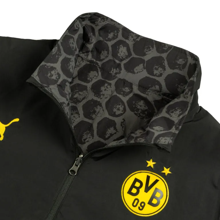 Jacken*Puma x KidSuper Studios Borussia Dortmund Reversible Jacket Puma Black / Faster Yellow