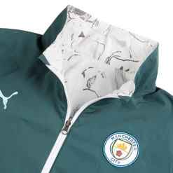 Jacken*Puma x KidSuper Studios Manchester City FC Reversible Jacket Gray Skies / Team Light Blue