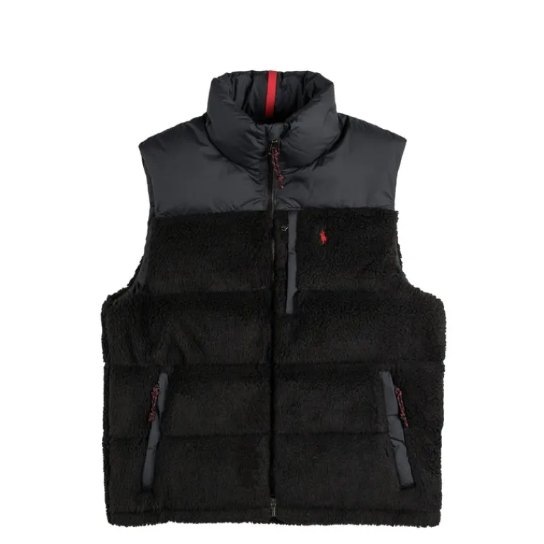 Westen*Polo Ralph Lauren Ralph Lauren The Gorham Hybrid Down Gilet Polo-Black
