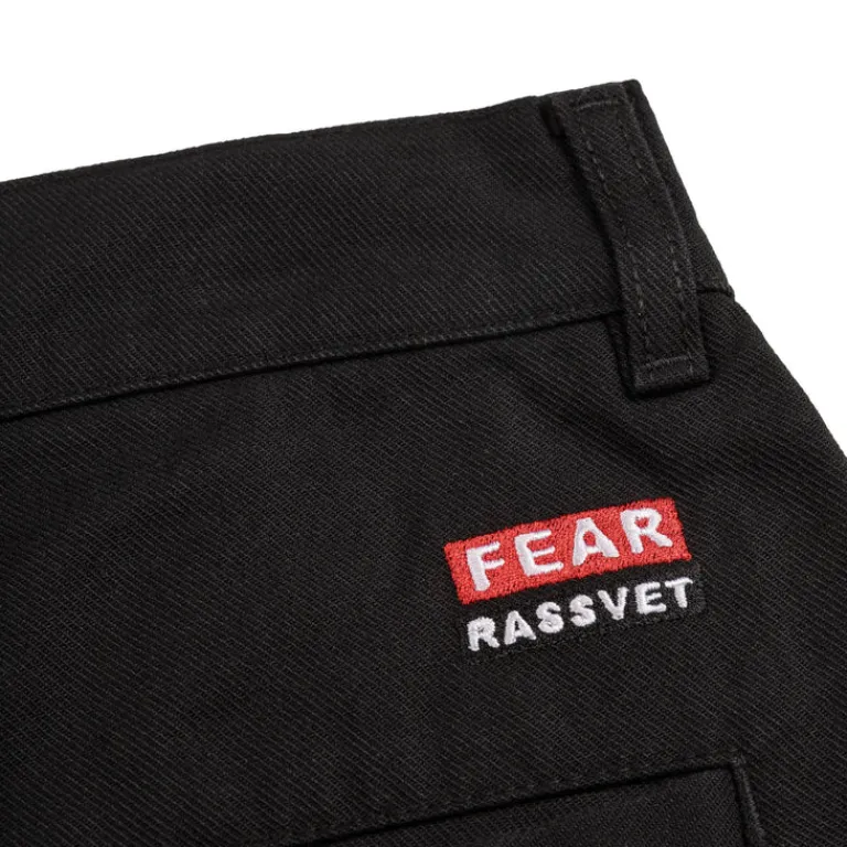 Hosen*Rassvet Fear Wide Chino Pants Black