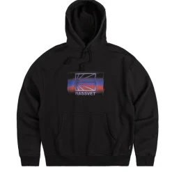 Hoodies*Rassvet Glitch Hoodie Knit Black