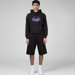 Hoodies*Rassvet Glitch Hoodie Knit Black