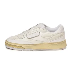 Leder Sneaker|Weiße Sneaker*Reebok Club C LTD Wax Moon White