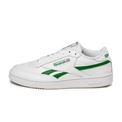 Leder Sneaker|Weiße Sneaker*Reebok Club C Revenge Footwear White / Glen Green / Footwear White