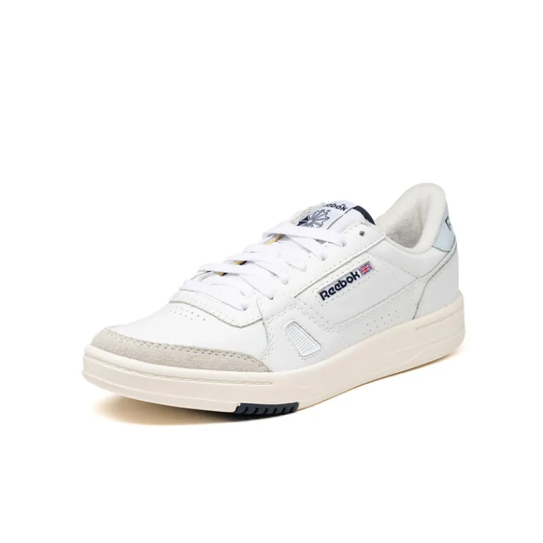 Leder Sneaker|Weiße Sneaker*Reebok LT Court Cloud White / Vector Navy / Feel Good Blue F23-R