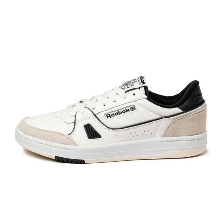 Leder Sneaker|Weiße Sneaker*Reebok LT Court Chalk / Moonstrata / Core Black