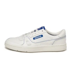 Leder Sneaker|Weiße Sneaker*Reebok LT Court Premium Blue Stitch
