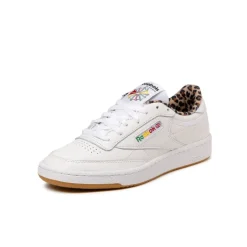 Leder Sneaker|Weiße Sneaker*Reebok x Wacko Maria Club C 85 Vintage Footwear White / Leopard / Gum