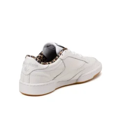 Leder Sneaker|Weiße Sneaker*Reebok x Wacko Maria Club C 85 Vintage Footwear White / Leopard / Gum