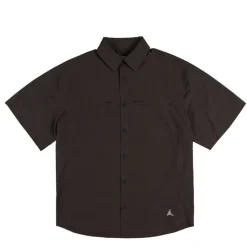 Hemden*ROA Dot Air Shirt Dark Brown