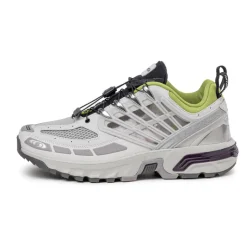 Vegane Sneaker|Outdoor Sneaker*Salomon ACS Pro Lunar Rock / Plum Perfect / Dark Citron