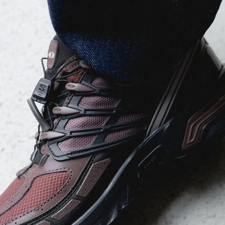 Wasserdichte Sneaker|Vegane Sneaker*Salomon ACS Pro GTX Roasted Clay / Black / Rum Raisin