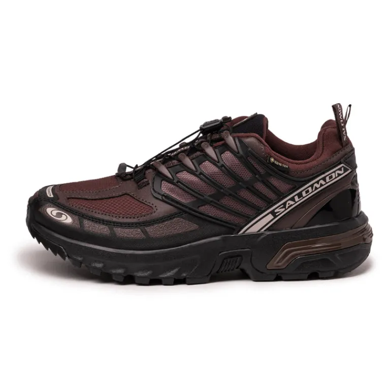 Wasserdichte Sneaker|Vegane Sneaker*Salomon ACS Pro GTX Roasted Clay / Black / Rum Raisin