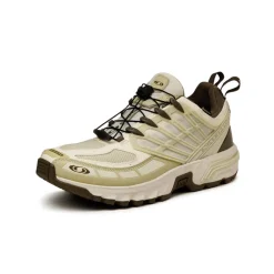 Wasserdichte Sneaker|Vegane Sneaker*Salomon ACS Pro GTX Vanilla Ice / Green Haze / Stone Gray