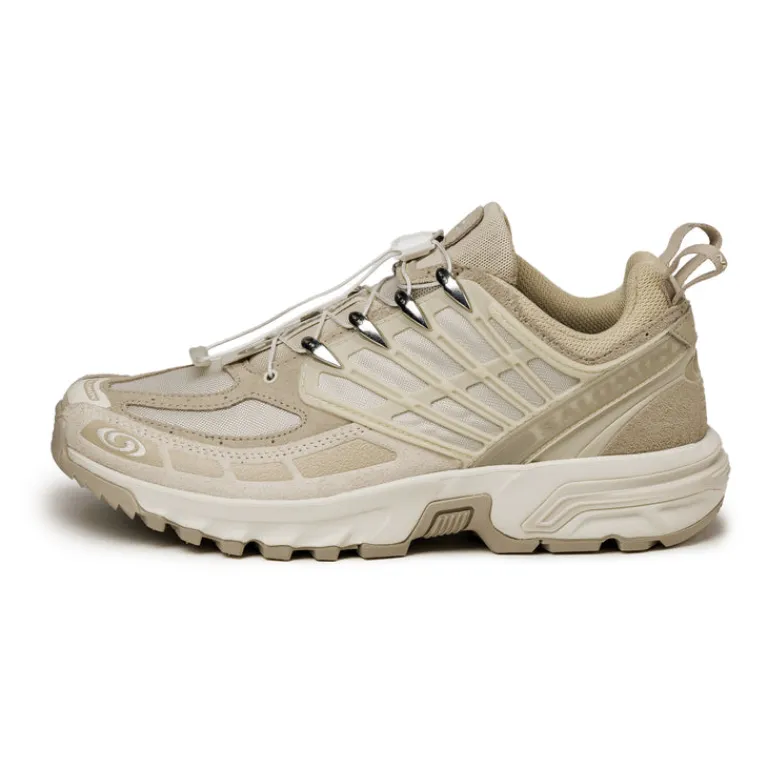 Leder Sneaker|Outdoor Sneaker*Salomon ACS Pro Leather Oxford Tan / Rainy Day / Vanilla Ice