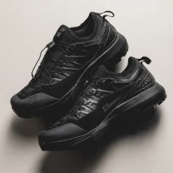 Vegane Sneaker|Outdoor Sneaker*Salomon Alpinway Advanced Black / Black / Asphalt