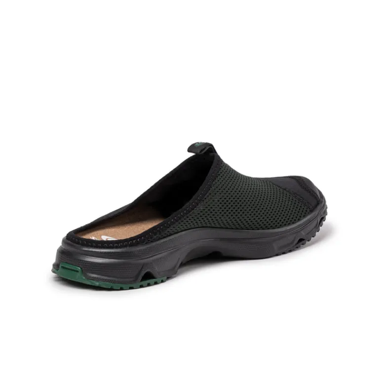 Vegane Sneaker|Mules & Slides*Salomon RX Slide 3.0 Black / Scarab / Eden