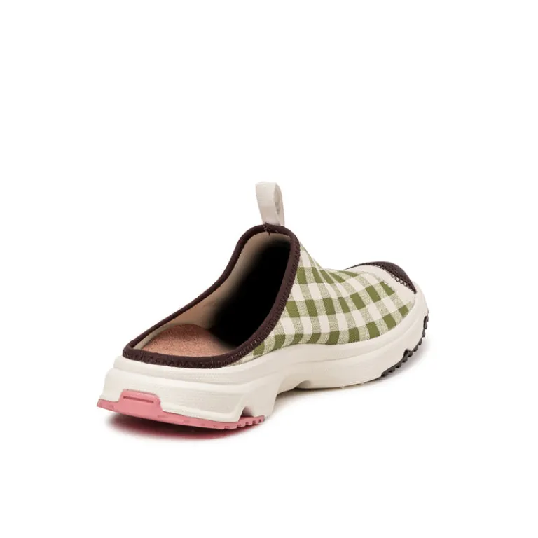 Vegane Sneaker|Mules & Slides*Salomon RX Slide 3.0 Canvas Vanilla Ice / Calla Green / Black Coffee
