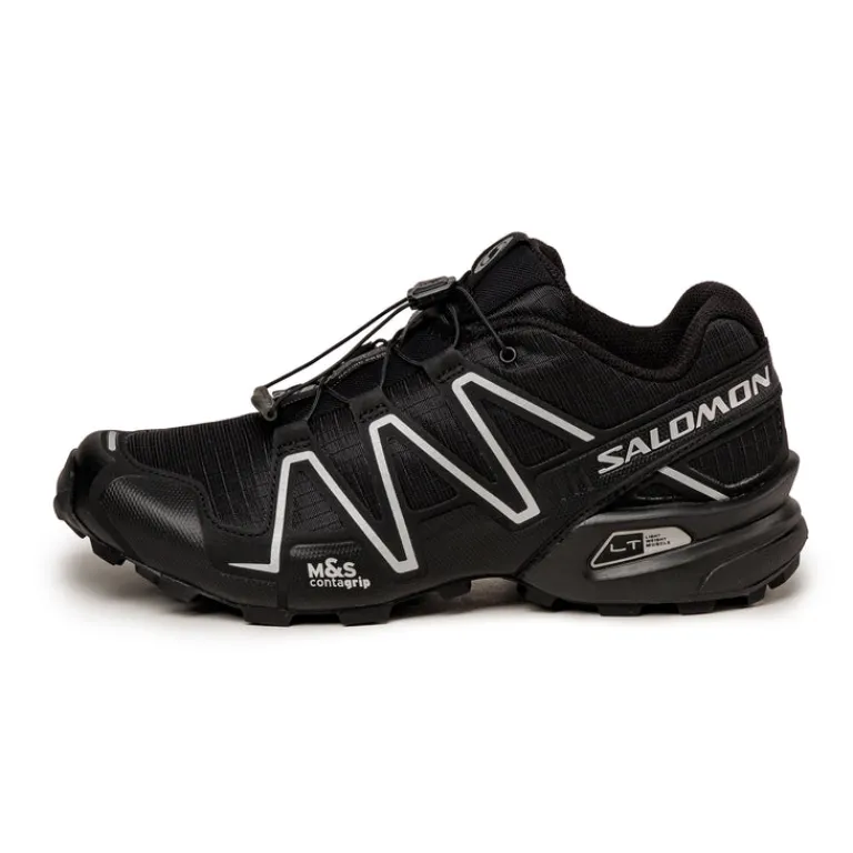 Vegane Sneaker|Outdoor Sneaker*Salomon Speedcross 3 Black / Footwear Silver / Black