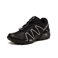 Vegane Sneaker|Outdoor Sneaker*Salomon Speedcross 3 Black / Footwear Silver / Black