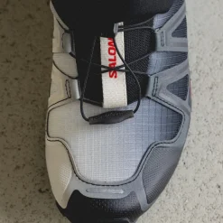 Vegane Sneaker|Outdoor Sneaker*Salomon Speedcross 3 *Dual Aura* Black / Vanilla Ice / Fiery Red