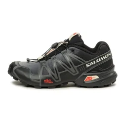 Vegane Sneaker|Outdoor Sneaker*Salomon Speedcross 3 *Dual Aura* Black / Vanilla Ice / Fiery Red