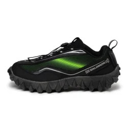 Leder Sneaker|Outdoor Sneaker*Salomon x Aries Snowclog Black / Green Gecko / Footwear Silver