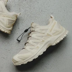 Leder Sneaker|Outdoor Sneaker*Salomon XA Pro 3D Rainy Day / Oxford Tan / Warm Apricot