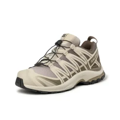 Leder Sneaker|Outdoor Sneaker*Salomon XA Pro 3D Stone Gray / Almond Milk / Black