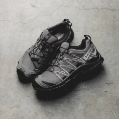 Wasserdichte Sneaker|Vegane Sneaker*Salomon XA Pro 3D GTX Pewter / Black / Silver Cloud