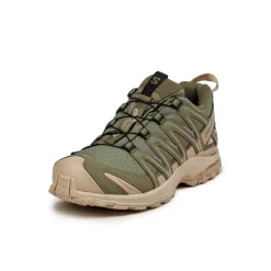 Wasserdichte Sneaker|Vegane Sneaker*Salomon XA Pro 3D GTX Deep Lichen Green / White Pepper / Silver Cloud
