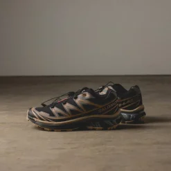 Vegane Sneaker|Outdoor Sneaker*Salomon XT-6 Black / Portabella / Pewter