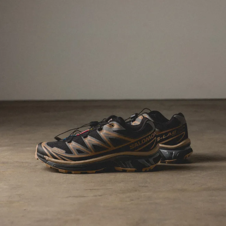 Vegane Sneaker|Outdoor Sneaker*Salomon XT-6 Black / Portabella / Pewter