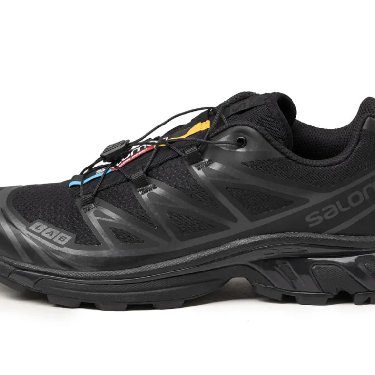 Vegane Sneaker*Salomon XT-6 Black / Black / Phantom