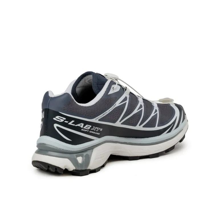 Vegane Sneaker|Outdoor Sneaker*Salomon XT-6 Grisaille / Blue Nights / Violet Tulip