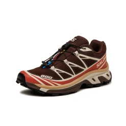 Vegane Sneaker|Outdoor Sneaker*Salomon XT-6 Roasted Clay / Burnt Ochre / Almond Milk