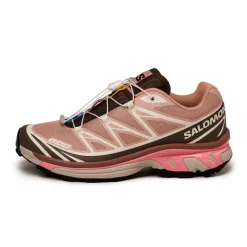 Vegane Sneaker|Outdoor Sneaker*Salomon XT-6 Mahogany Rose / Earth Brown / Flamingo Pink