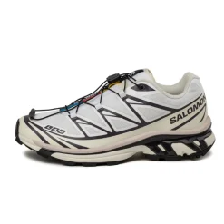 Vegane Sneaker|Outdoor Sneaker*Salomon XT-6 White / Vanilla Ice / Plum Perfect