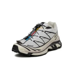Vegane Sneaker|Outdoor Sneaker*Salomon XT-6 White / Vanilla Ice / Plum Perfect