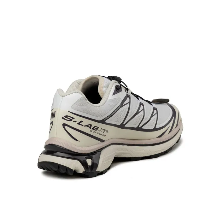 Vegane Sneaker|Outdoor Sneaker*Salomon XT-6 White / Vanilla Ice / Plum Perfect